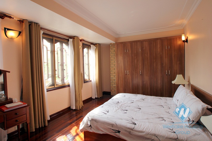 Beautiful 3 bedroom furnished house for rent in Tay Ho area